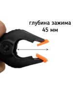 Струбцина быстрозажимная 1 шт