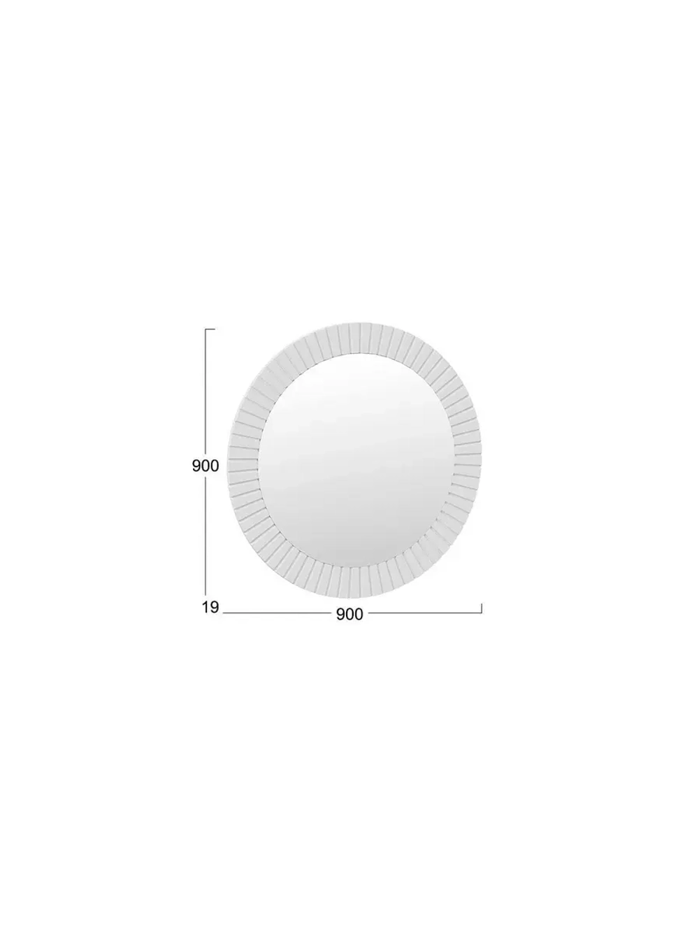 Прихожая с зеркалом Дуб Крафт золотой 220х43х226