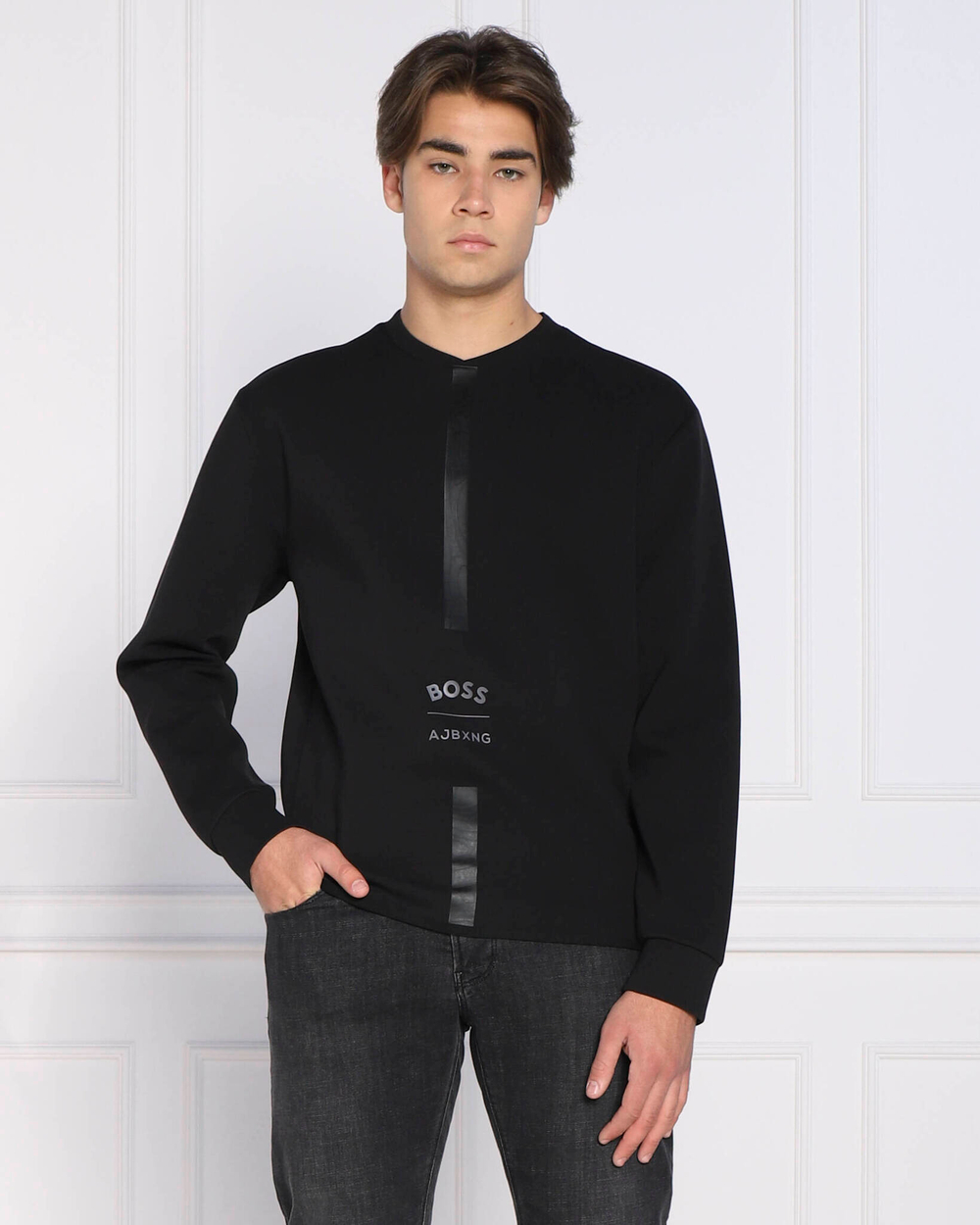 Худи salboa aj bossxajbxng BOSS GREEN - черный(50477000)