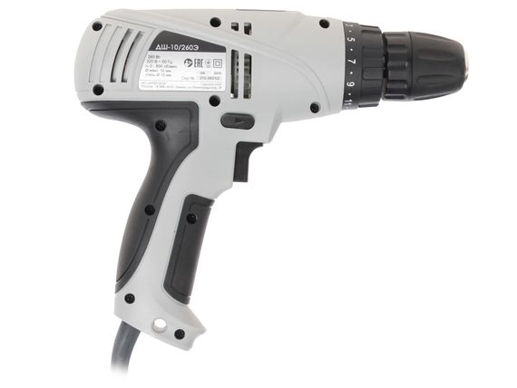 Сетевой шуруповерт ИНТЕРСКОЛ ДШ-10/260Э