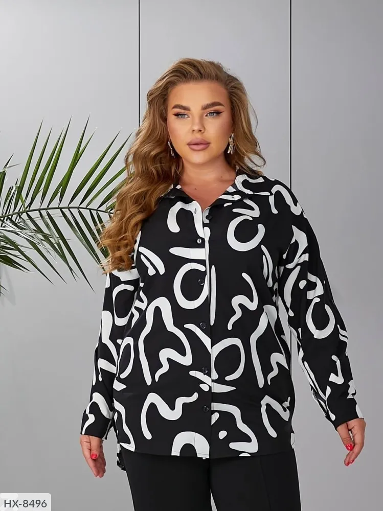 Рубашка HX-8489 Фабрика Моды