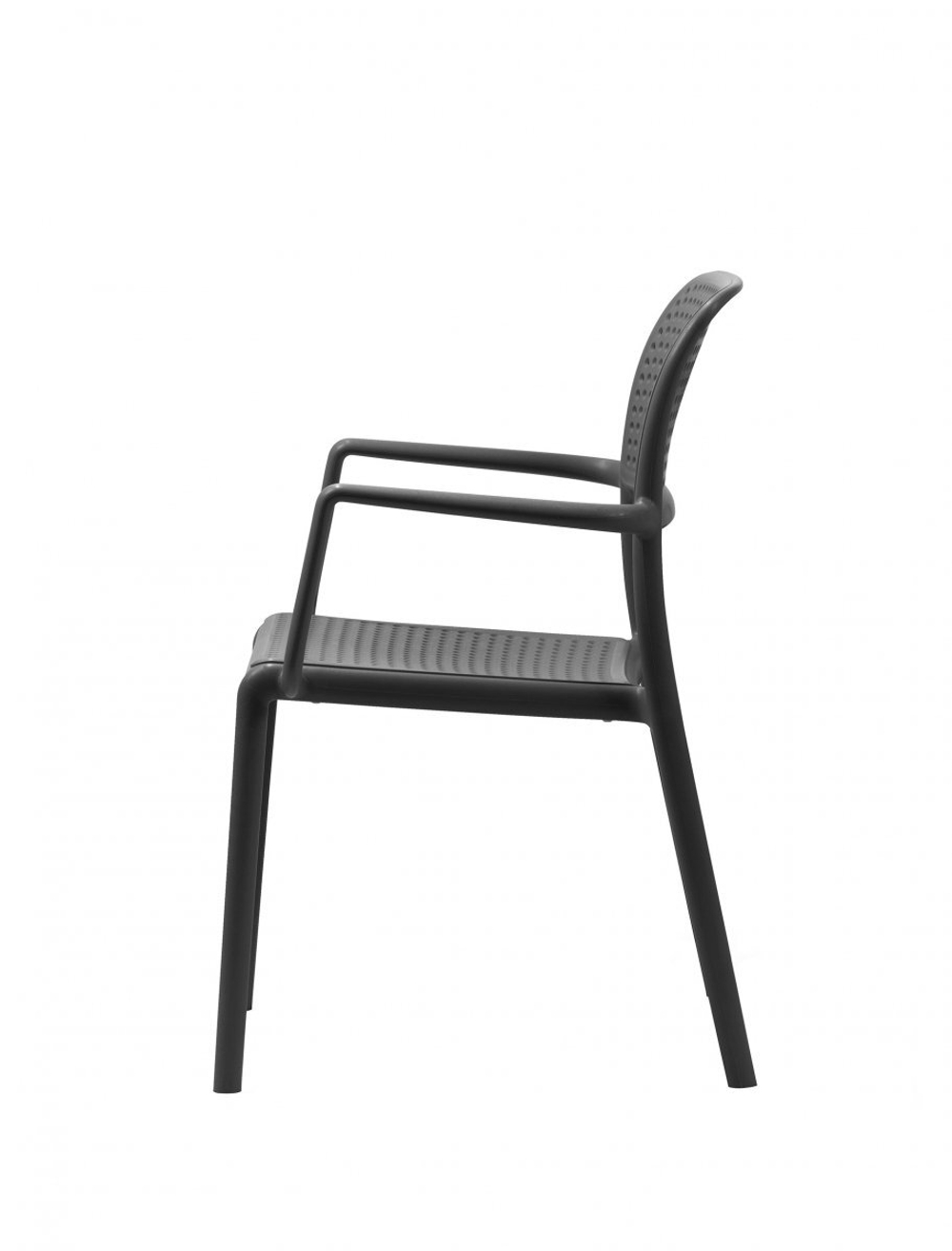 Кресло пластиковое Nardi Bora, антрацит