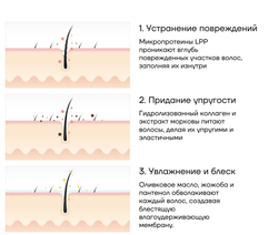 Маска для поврежденных и сухих волос с коллагеном Lador Eco Hydro LPP Treatment 150 мл
