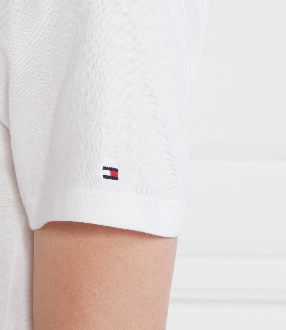 Футболка REG CORP LOGO C-NK SS Tommy Hilfiger - белый(WW0WW40276)