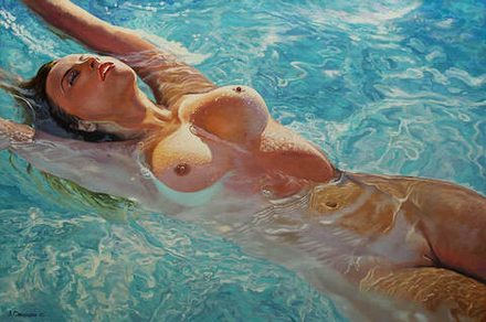 Самохвалов Александр Порфирьевич (род. 1960) - эротическое искусство русского художника