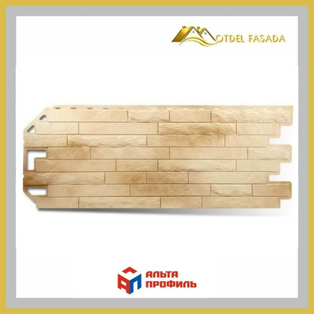 Фасадная панель "Кирпич Антик " Афины 1160*420мм  0,49м2
