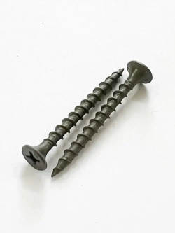 Саморезы по дереву 3.5х41 мм, черные фосфатированные, 1 кг