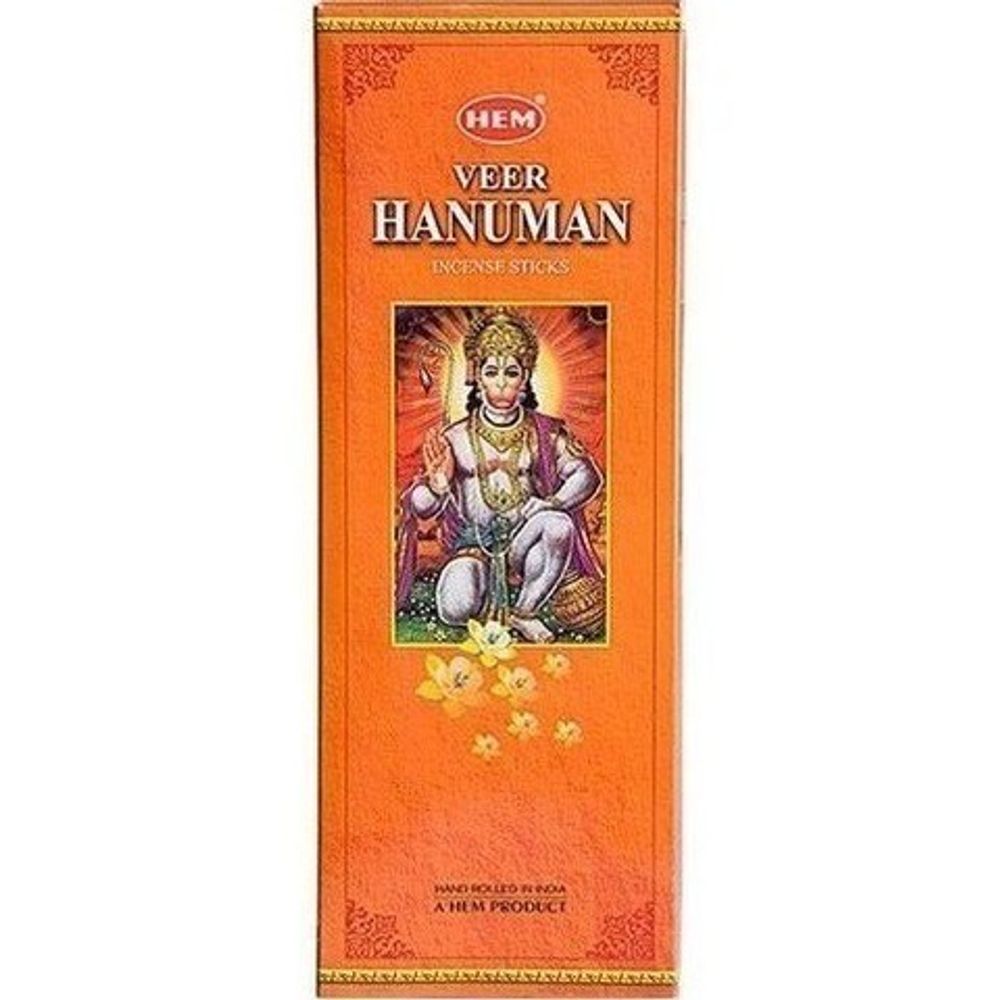 HEM Veer Hanuman шестигранник Благовоние Веер Хануман