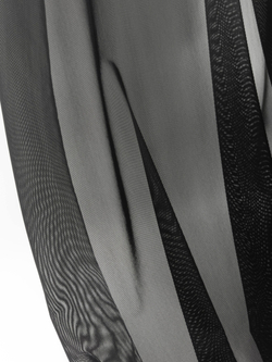 Сетка эластичная черная метражом (Турция)