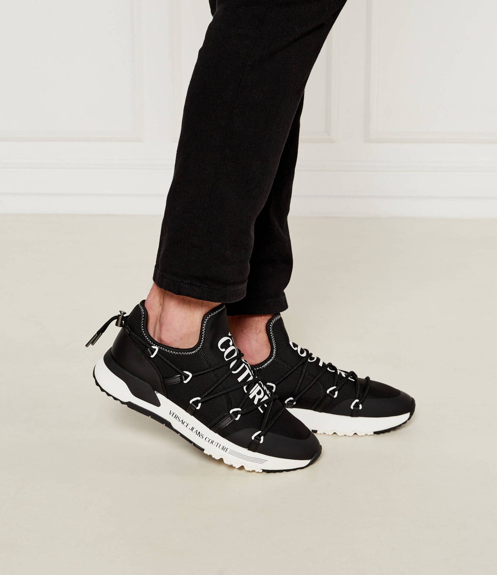 Кроссовки Versace Jeans Couture - черный(77YA3SA6ZS915)