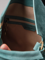 Замшевая сумка Deboro 30900 минт