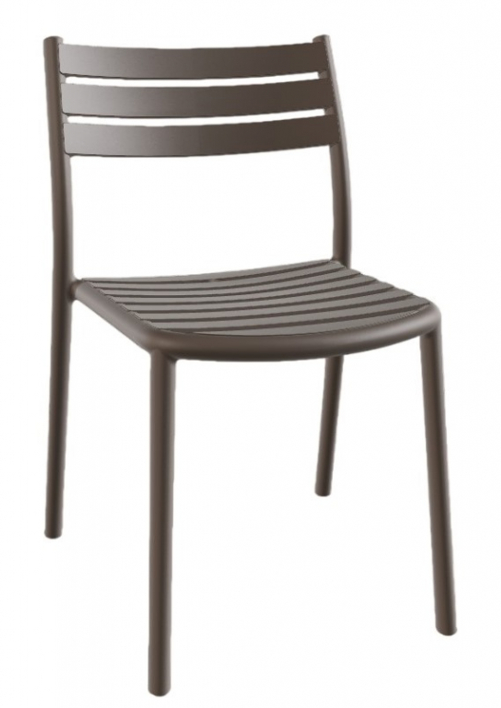 Стул пластиковый Papatya Hisar-S, тортора