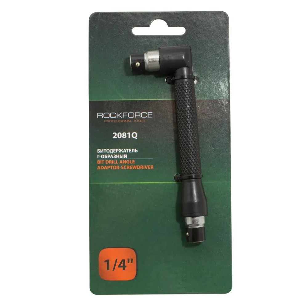 Битодержатель Г-образный 1/4''(F)х1/4''(F) RockForce##Rock FORCE RF-2081Q