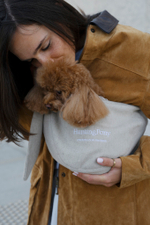 Сумка-слинг "Пони-Кенгурони" Льняная