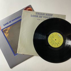 Винтажная виниловая пластинка LP Uriah Heep Look At Yourself (Japan 1972) (No Obi) (1 Press) Tears In My Eyes
