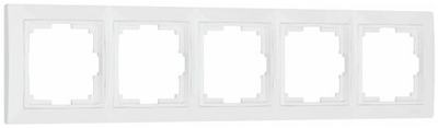 Рамка 5-я Werkel Snabb basic белый