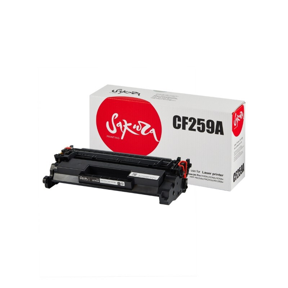 Картридж Sakura, аналог HP CF259A (59A), черный (3K)