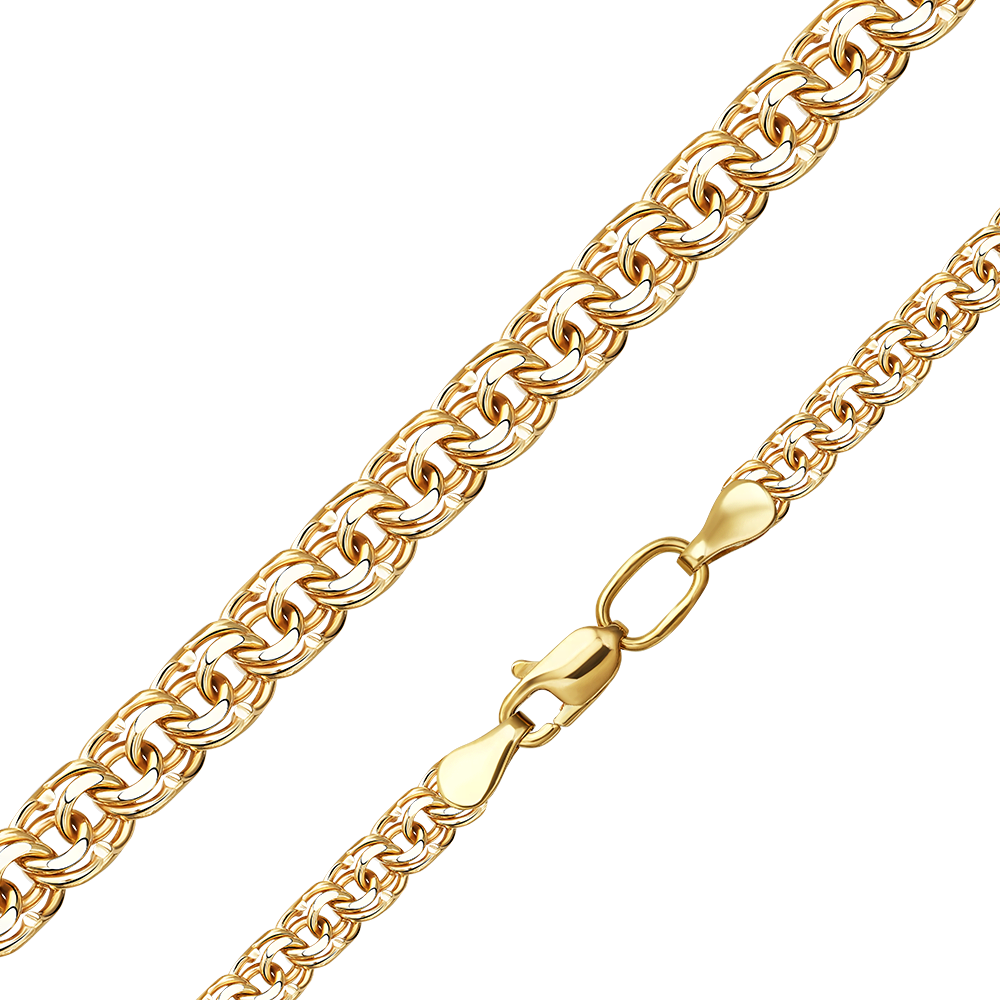 Цепь из лимонного золота