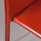 Стул Rolf красная кожа