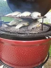 Керамический гриль Kamado Joe Classic II Stand-Alone, 46 см (красный)