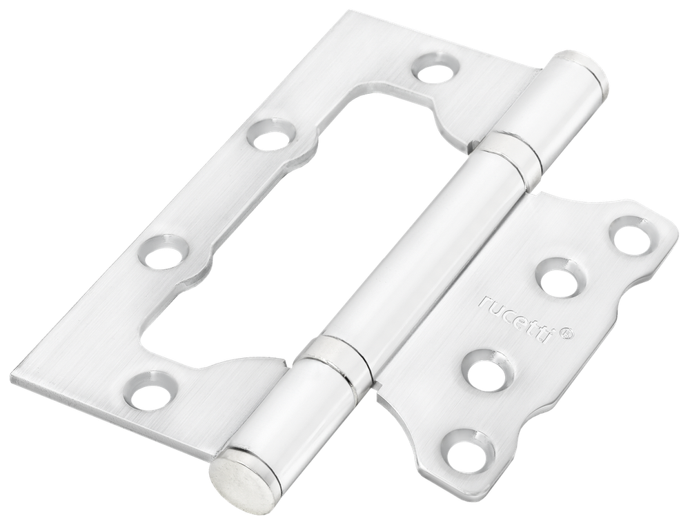 Петля дверная RUCETTI без врезки RFH-100*75*2,5 AB