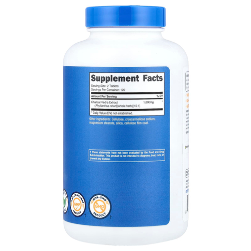 Nutricost, Чанка пьедра, 240 таблеток (900 мг в одной таблетке)