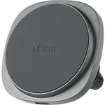 Автомобильный держатель MagSafe с беспроводной зарядкой uBear Way (Qi2) Беспроводная зарядка: Qi 15 Вт. Сертификация Qi2. Устанавливается на вентиляционную решётку