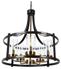 Подвесная люстра Arte Lamp A7011SP-5BK