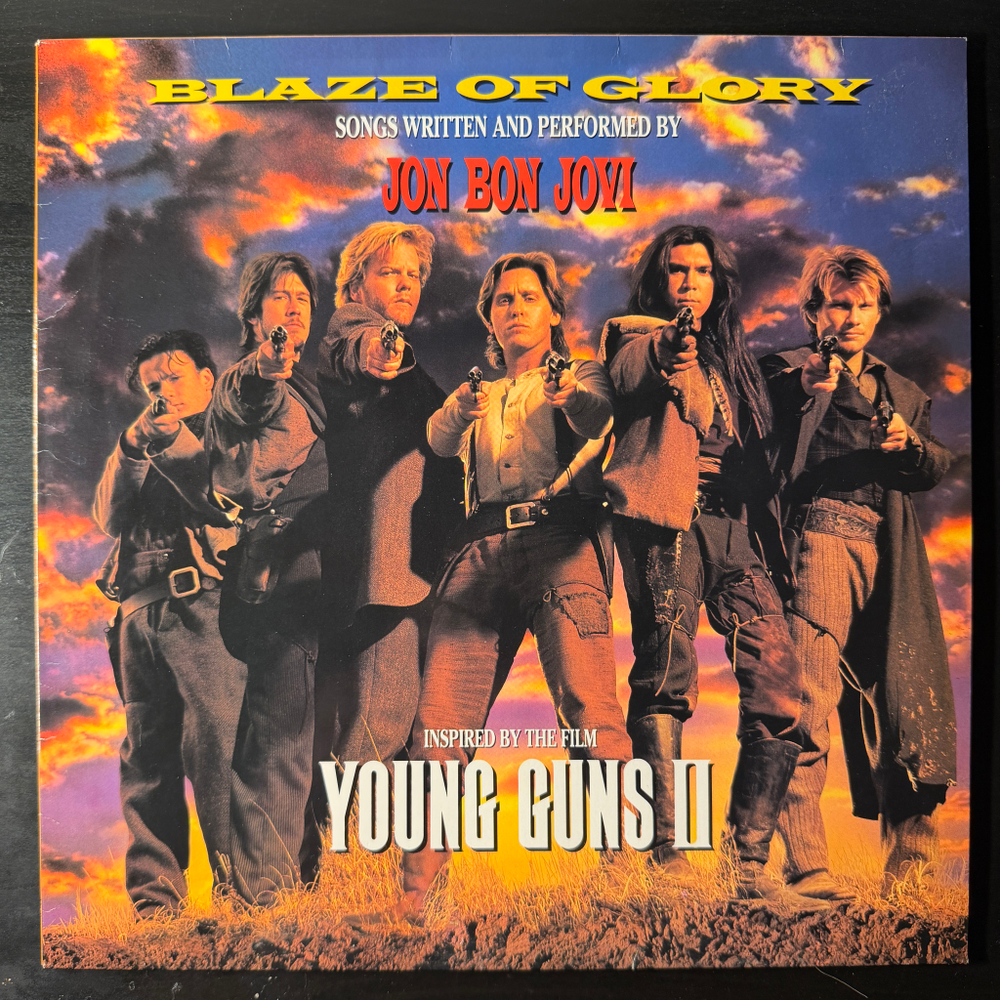 Jon Bon Jovi - Blaze Of Glory (Европа 1990г.)