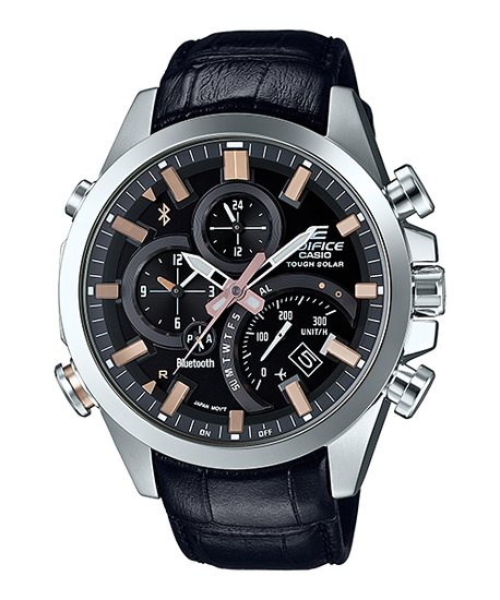 Умные мужские японские наручные часы Casio Edifice EQB-500L-1A