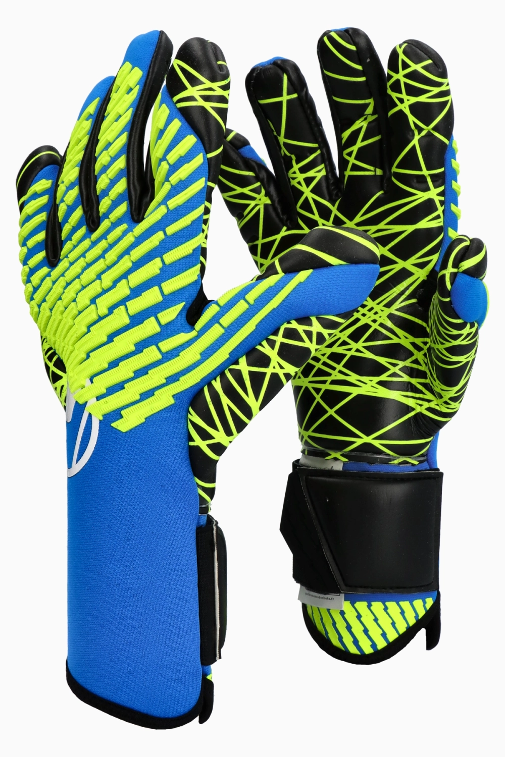 Вратарские перчатки Uhlsport Fangmaschine Cybertec Ultragrip HN - синий