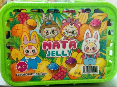 Желе NATA JELLY LABUBU корзинка 35гр 16*30