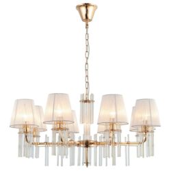 Люстра Rivoli Lilith 1039-308 8 х Е14 40 Вт хрусталь | Rivoli