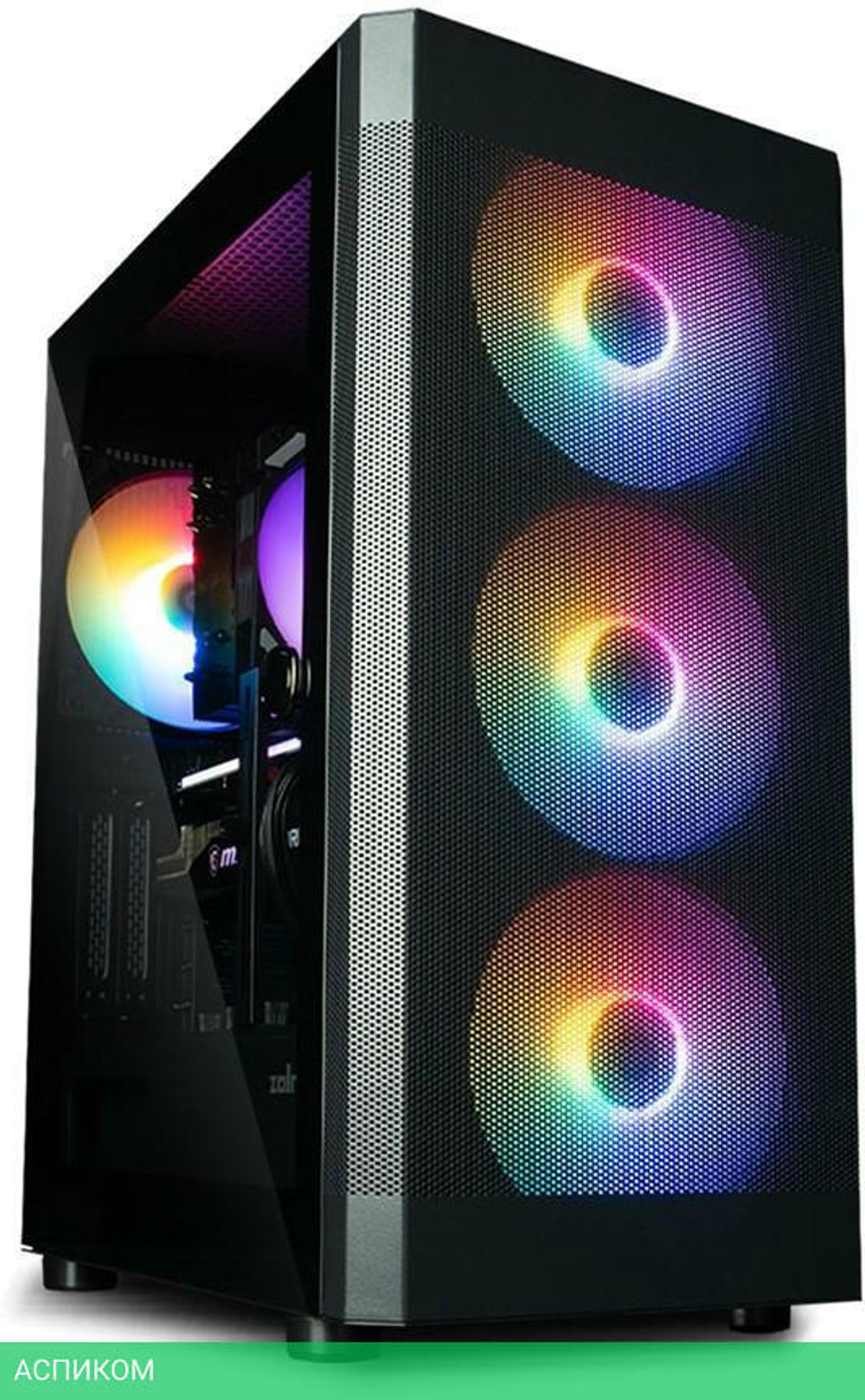 Корпус Zalman I4 TG без БП черный