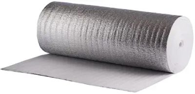 Утеплитель вспененный отражающий ППИ-ПЛ2 GLOBEX 2мм (шир1000мм),рул 50 м/п