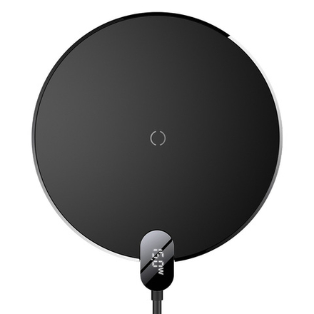 Беспроводная зарядка Baseus Digital LED Display Gen 2 Wireless Charger Qi 15W