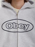 Мужская Толстовка Obey Oval Extra Heavy Zip