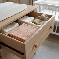 Пеленка муслин "Персикиво-розовый"