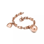 Браслет из розового золота 18k,Tiffany 💠Hard Wear Small link