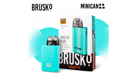 BRUSKO Minican Plus Turquoise