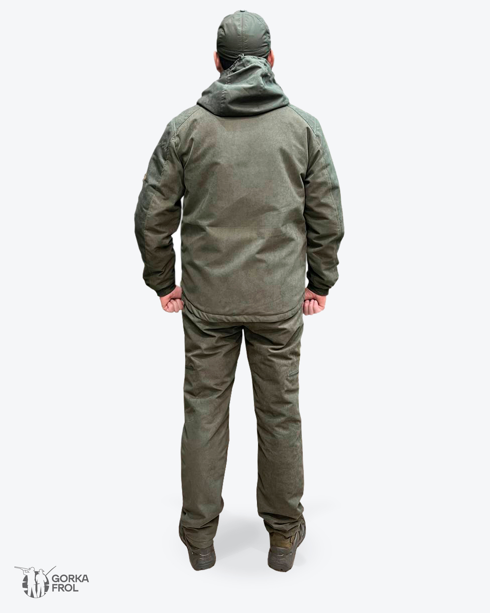 Костюм демисезонный Барс CITY Исландия — утеплённый, тёмный хаки