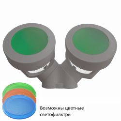 Фасадный светильник FUMAGALLI TOMMY 2L 4M1.000.000.LXD2L