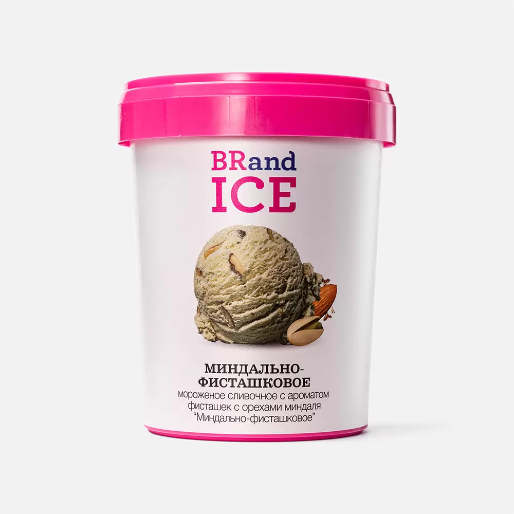 Мороженое BRandICE Миндально-Фисташковое 100гр