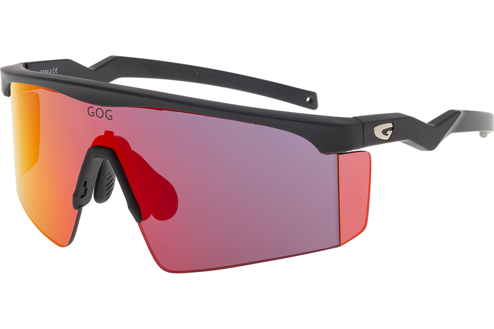 Спортивные очки GOG Sigurd / Matt Black / Reflex Black-Red