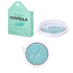 Petitfee 10 Day Centella Eye Mask – Soothing гидрогелевые патчи с центеллой азиатской (10 пар)