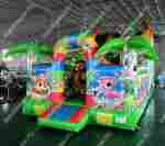 Коммерческий надувной батут "Мир сафари 2", 8*4*5 м