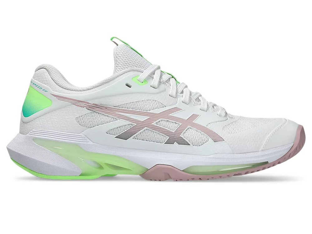 Женские теннисные кроссовки Asics Solution Speed FF 4 - white/morganite