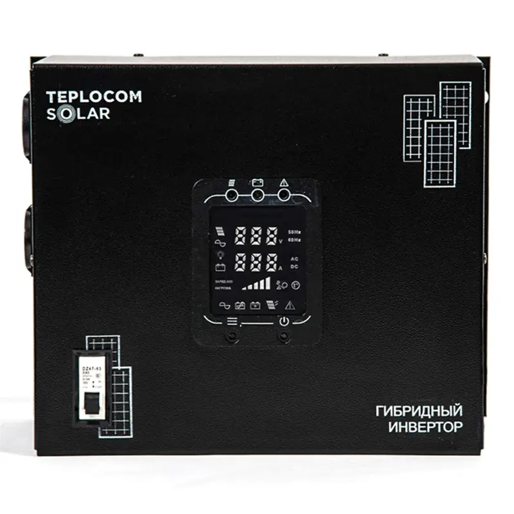 TEPLOCOM SOLAR-1500 источник бесперебойного питания для котла отопления 2412