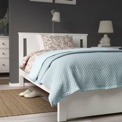 IKEA PRAKTVIAL  (ИКЕА ПРАКТВИАЛ)  -  Покрывало, голубое, 160x250 см