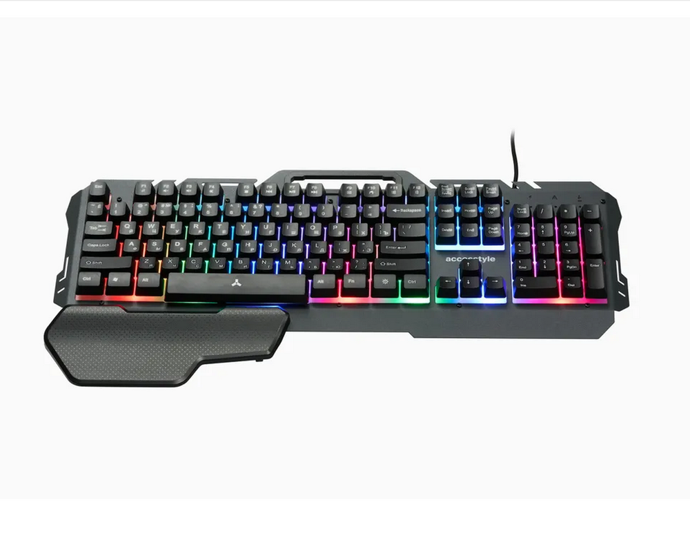 Клавиатура игровая проводная Accesstyle K203M GCL RGB